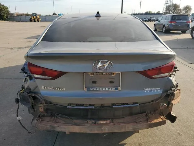 5NPD84LF9JH290678 2018 2018 Hyundai Elantra- Sel 6