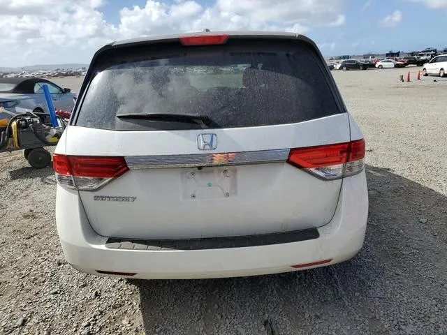 5FNRL5H61HB019545 2017 2017 Honda Odyssey- Exl 6