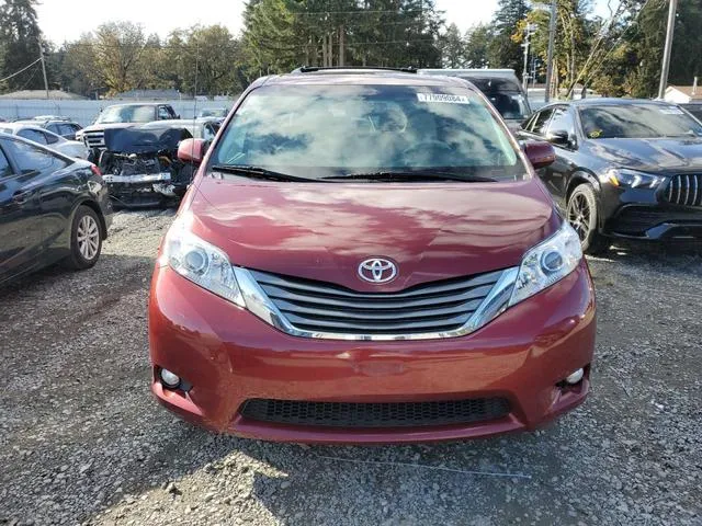 5TDYK3DC9ES407337 2014 2014 Toyota Sienna- Xle 5