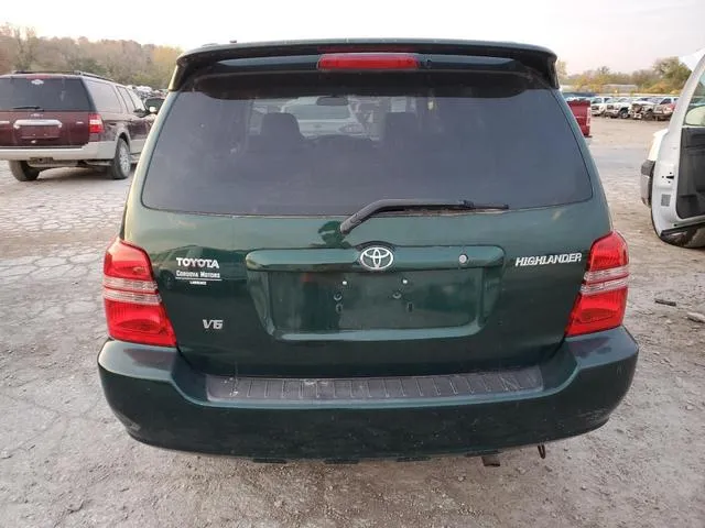 JTEGF21A730090246 2003 2003 Toyota Highlander- Limited 6