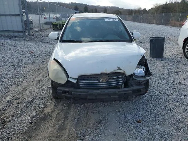 KMHCN46C08U260521 2008 2008 Hyundai Accent- Gls 5