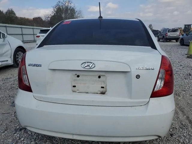 KMHCN46C08U260521 2008 2008 Hyundai Accent- Gls 6