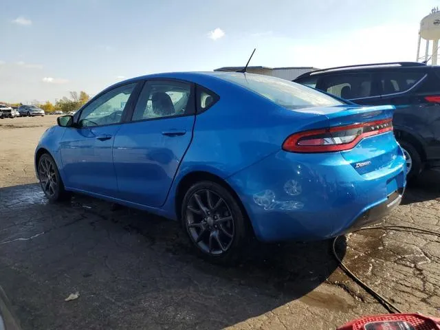 1C3CDFAA3GD533558 2016 2016 Dodge Dart- SE 2