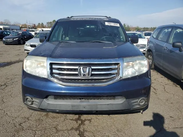 5FNYF4H21DB024040 2013 2013 Honda Pilot- LX 5