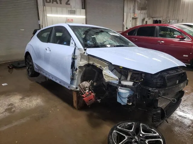 KMHT36AH2NU013257 2022 2022 Hyundai Veloster 4