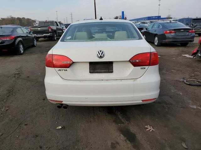 3VWLL7AJ5DM205530 2013 2013 Volkswagen Jetta- Tdi 6