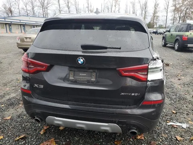 5UXTY5C08M9F79854 2021 2021 BMW X3- Xdrive30I 6