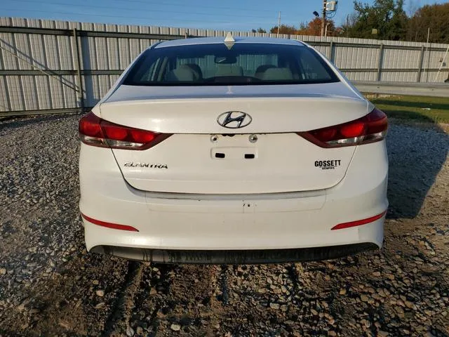 5NPD84LF5JH274106 2018 2018 Hyundai Elantra- Sel 6