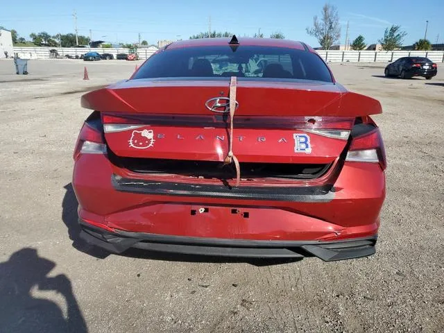 KMHLL4AG1MU157358 2021 2021 Hyundai Elantra- SE 6