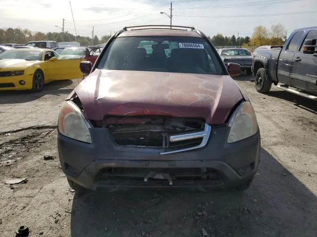 JHLRD78864C010859 2004 2004 Honda CR-V- EX 5