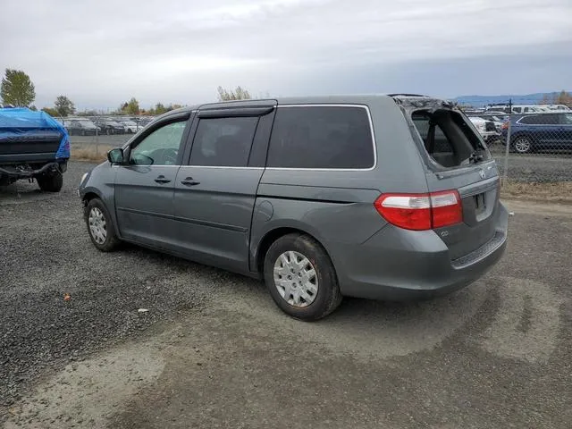 5FNRL38277B032106 2007 2007 Honda Odyssey- LX 2