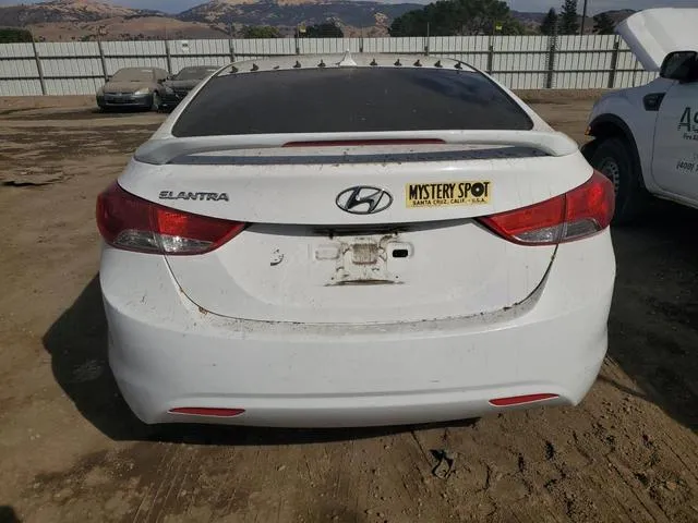 5NPDH4AE6CH119142 2012 2012 Hyundai Elantra- Gls 6