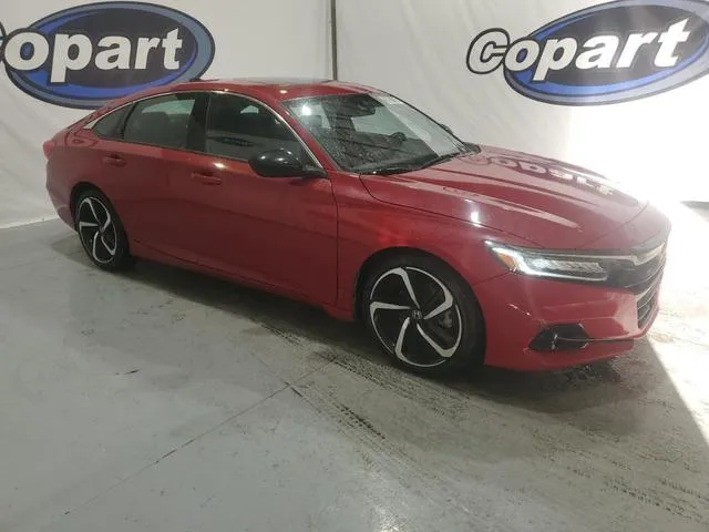 1HGCV2F39MA006201 2021 2021 Honda Accord- Sport 4