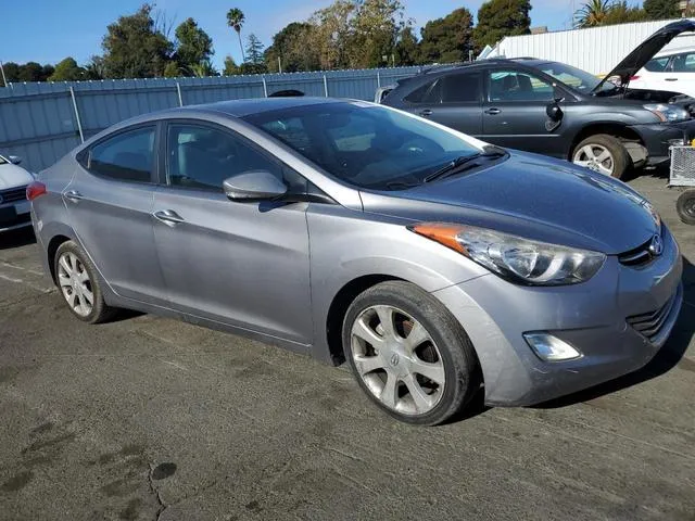 KMHDH4AE8CU328285 2012 2012 Hyundai Elantra- Gls 4