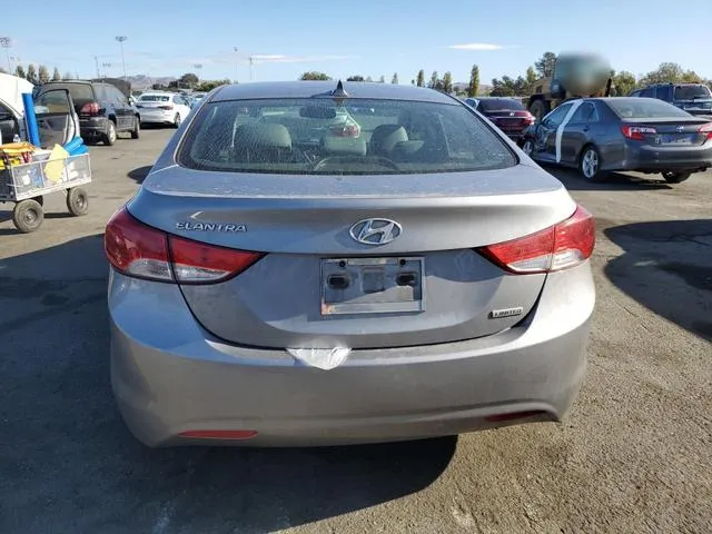 KMHDH4AE8CU328285 2012 2012 Hyundai Elantra- Gls 6