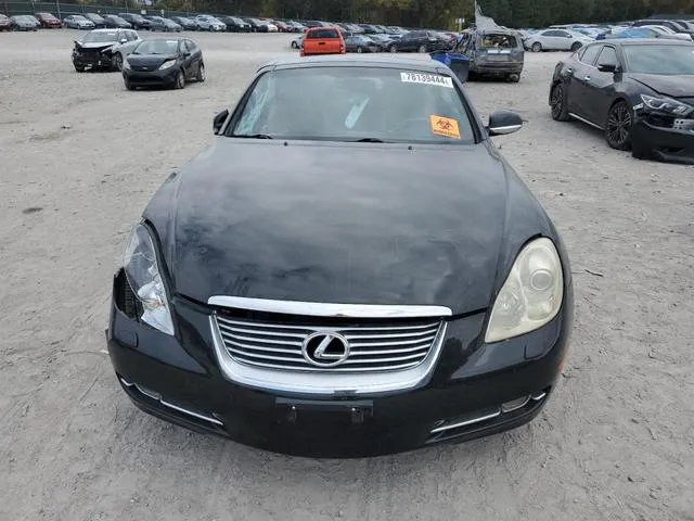 JTHFN45Y279013600 2007 2007 Lexus SC- 430 5