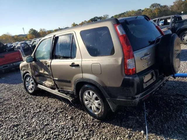 JHLRD68846C017841 2006 2006 Honda CR-V- EX 2