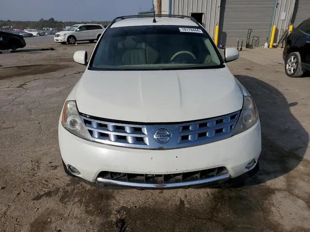 JN8AZ08W67W656217 2007 2007 Nissan Murano- SL 5