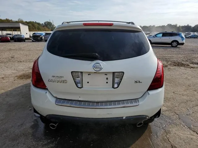 JN8AZ08W67W656217 2007 2007 Nissan Murano- SL 6