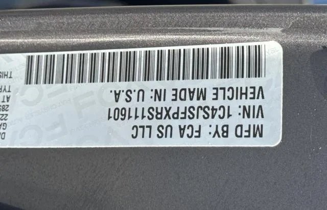 1C4SJSFPXRS111601 2024 2024 Jeep Grand Cherokee- L Series Ii 10