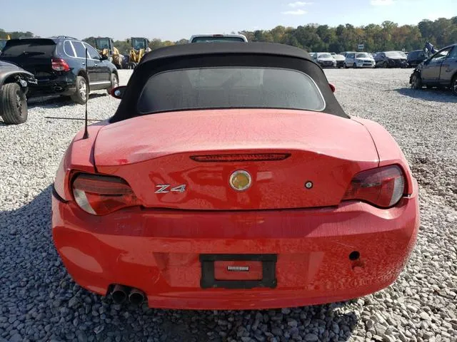 4USBU33506LW69568 2006 2006 BMW Z4- 3-0 6