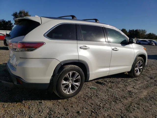 5TDJKRFH8FS184559 2015 2015 Toyota Highlander- Xle 3