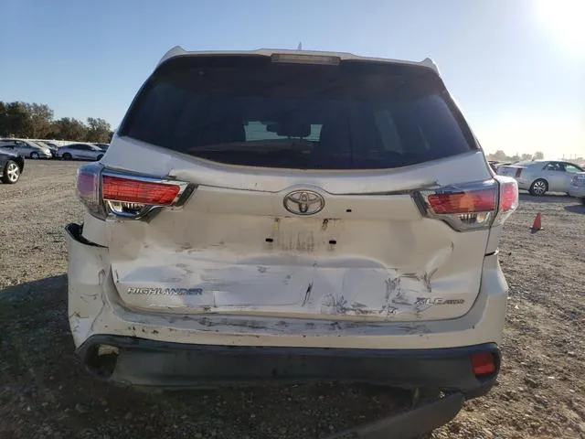 5TDJKRFH8FS184559 2015 2015 Toyota Highlander- Xle 6