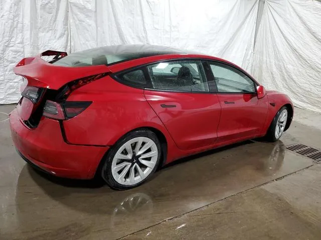 5YJ3E1EA0NF371061 2022 2022 Tesla MODEL 3 3