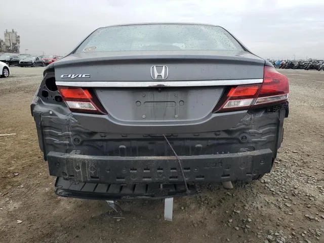 19XFB2F56DE293421 2013 2013 Honda Civic- LX 6