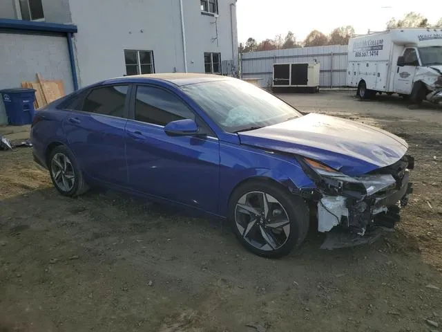 KMHLN4AG4MU163424 2021 2021 Hyundai Elantra- Sel 4