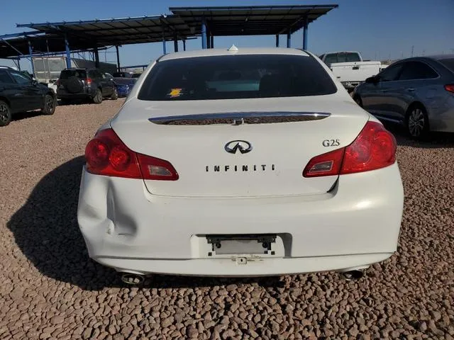 JN1DV6AP4BM830433 2011 2011 Infiniti G25- Base 6