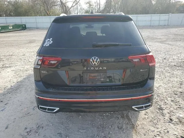 3VV4B7AX4PM125124 2023 2023 Volkswagen Tiguan- Sel R-Line B 6