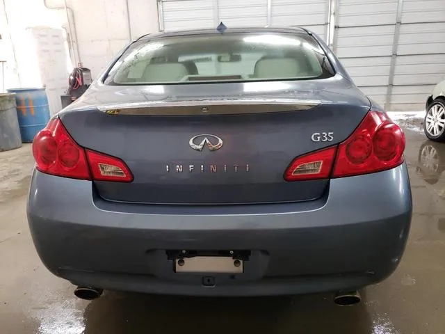 JNKBV61E98M221199 2008 2008 Infiniti G35 6