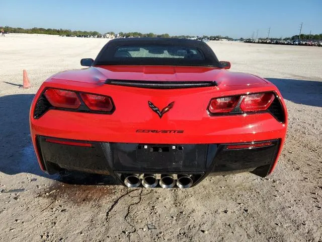 1G1YD3D73K5121944 2019 2019 Chevrolet Corvette- Stingray 2Lt 6