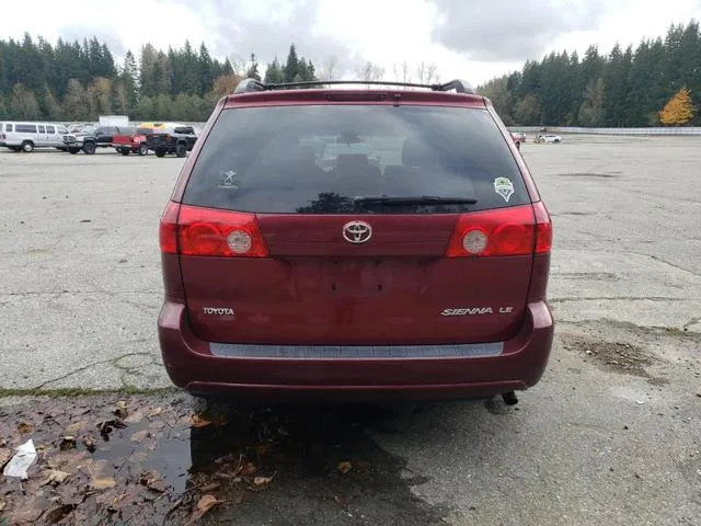 5TDZK23C88S180937 2008 2008 Toyota Sienna- CE 6