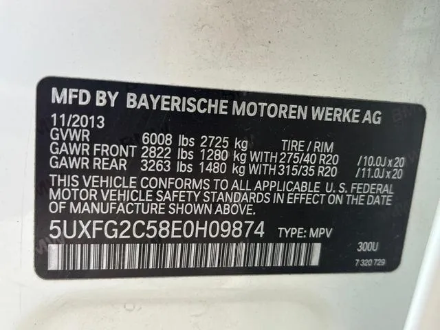 5UXFG2C58E0H09874 2014 2014 BMW X6- Xdrive35I 10