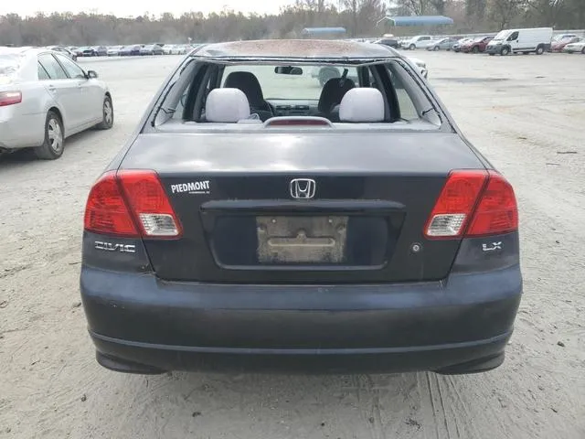 1HGES16584L000178 2004 2004 Honda Civic- LX 6