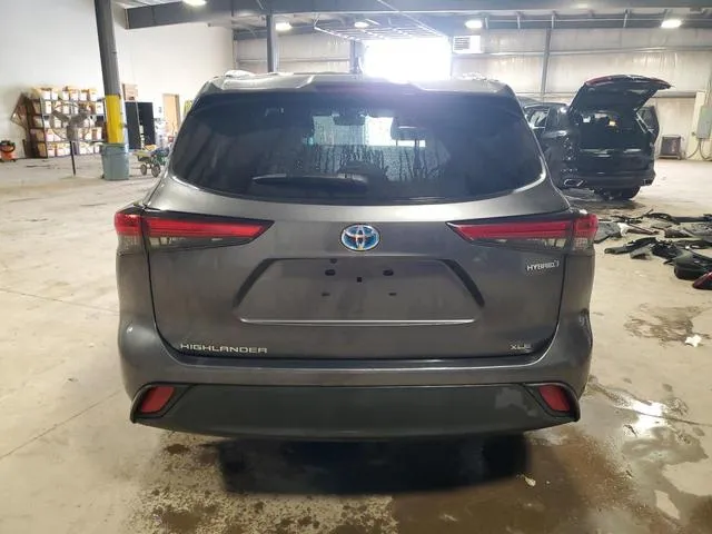 5TDGBRCHXMS514763 2021 2021 Toyota Highlander- Hybrid Xle 6