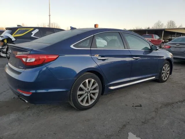 5NPE34AFXHH444556 2017 2017 Hyundai Sonata- Sport 3