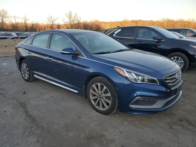 5NPE34AFXHH444556 2017 2017 Hyundai Sonata- Sport 4