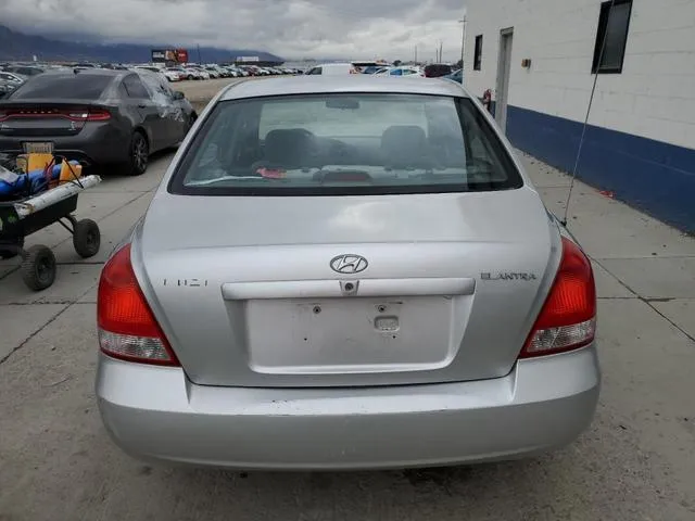 KMHDN45D63U621502 2003 2003 Hyundai Elantra- Gls 6