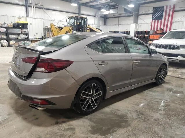 KMHD04LB6LU060587 2020 2020 Hyundai Elantra- Sport 3