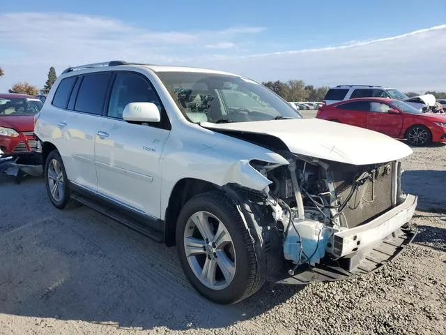 5TDYK3EH6CS051596 2012 2012 Toyota Highlander- Limited 4