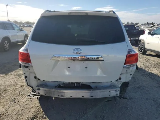 5TDYK3EH6CS051596 2012 2012 Toyota Highlander- Limited 6