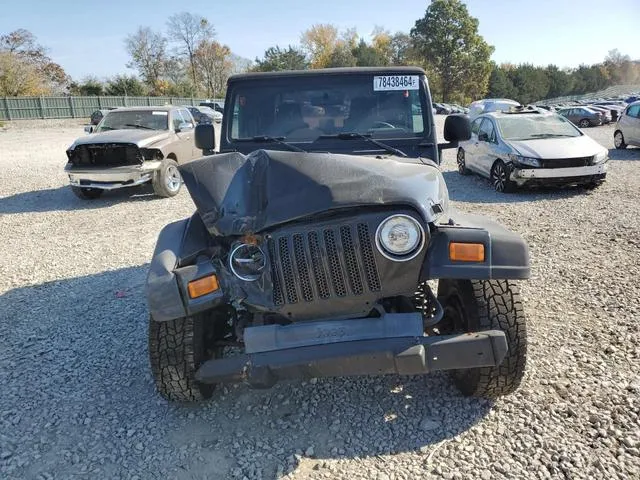 1J4FA39S06P707977 2006 2006 Jeep Wrangler- X 5