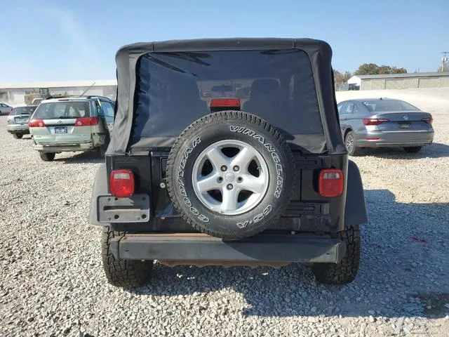 1J4FA39S06P707977 2006 2006 Jeep Wrangler- X 6