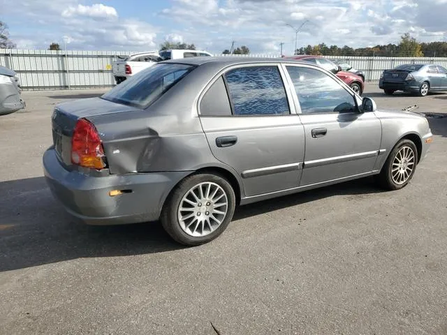 KMHCG45C23U476391 2003 2003 Hyundai Accent- GL 3