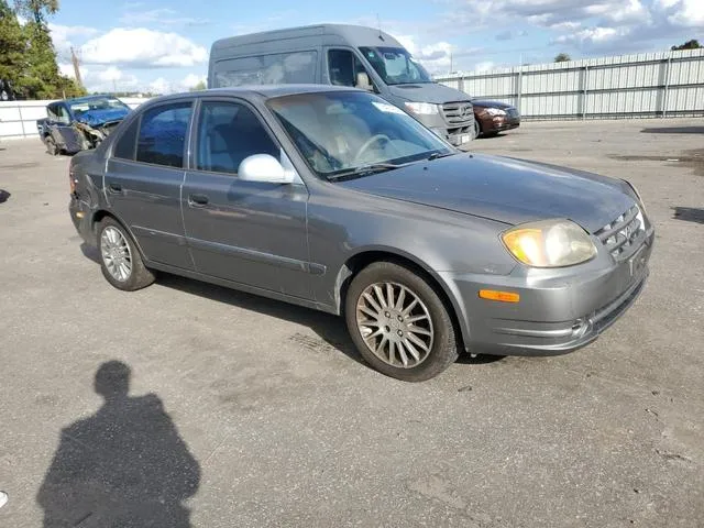 KMHCG45C23U476391 2003 2003 Hyundai Accent- GL 4