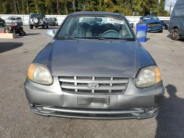 KMHCG45C23U476391 2003 2003 Hyundai Accent- GL 5