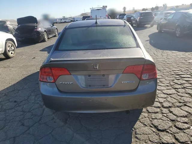 JHMFA36258S004206 2008 2008 Honda Civic- Hybrid 6